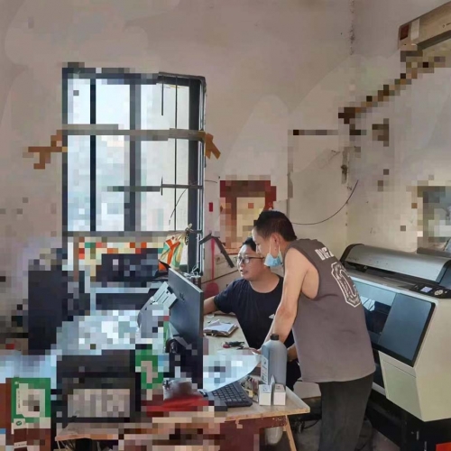 菲林打印機安裝現(xiàn)場